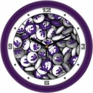 Kansas State Wildcats Candy Wall Clock