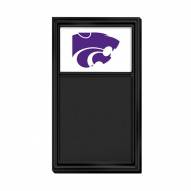 Kansas State Wildcats Chalk Note Board