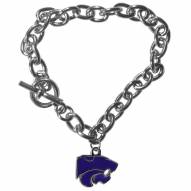 Kansas State Wildcats Charm Chain Bracelet