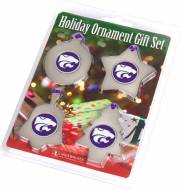 Kansas State Wildcats Christmas Ornament Gift Set