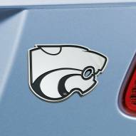 Kansas State Wildcats Chrome Metal Car Emblem