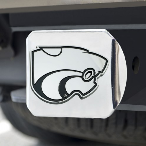 Kansas State Wildcats Chrome Metal Hitch Cover