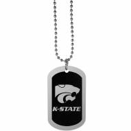 Kansas State Wildcats Chrome Tag Necklace