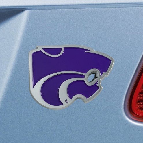 Kansas State Wildcats Color Car Emblem