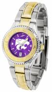 Kansas State Wildcats Competitor Two-Tone AnoChrome Women's Watch