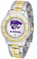 Kansas State Wildcats Competitor Two-Tone Men's Watch