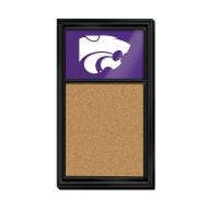 Kansas State Wildcats Cork Note Board