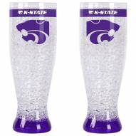 Kansas State Wildcats Crystal Pilsner Glass