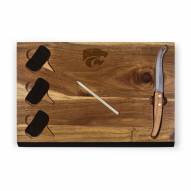Kansas State Wildcats Delio Bamboo Cheese Board & Tools Set