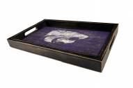 Kansas State Wildcats Distressed Team Color Tray