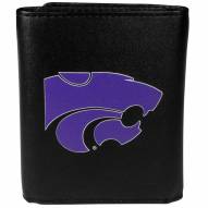 Kansas State Wildcats Large Logo Leather Tri-fold Wallet