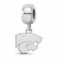 Kansas State Wildcats Sterling Silver Extra Small Bead Charm