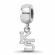 Kansas State Wildcats Sterling Silver Extra Small Bead Charm