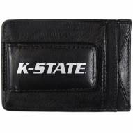 Kansas State Wildcats Logo Leather Cash and Cardholder