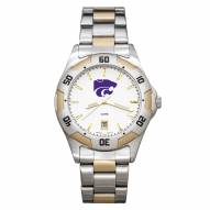 Kansas State Wildcats Men's All-Pro Two-Tone Watch