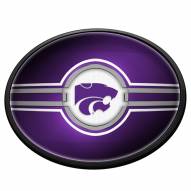 Kansas State Wildcats Oval Slimline Lighted Wall Sign