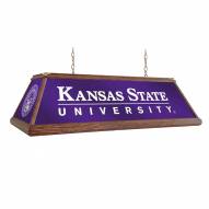 Kansas State Wildcats Premium Wood Pool Table Light