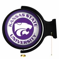 Kansas State Wildcats Round Rotating Lighted Wall Sign