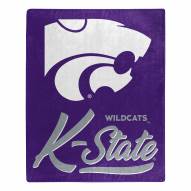 Kansas State Wildcats Signature Raschel Throw Blanket