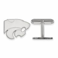 Kansas State Wildcats Sterling Silver Cuff Links