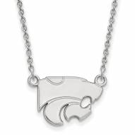 Kansas State Wildcats Sterling Silver Small Pendant Necklace