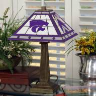 Kansas State Wildcats Stained Glass Mission Table Lamp