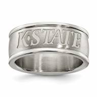 Kansas State Wildcats Stainless Steel Logo Ring
