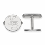 Kansas State Wildcats Sterling Silver Cuff Links