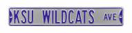 Kansas State Wildcats Street Sign
