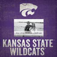 Kansas State Wildcats Team Name 10" x 10" Picture Frame