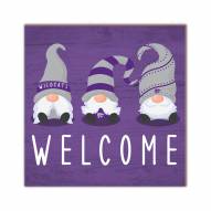 Kansas State Wildcats Welcome Gnomes 10" x 10" Sign