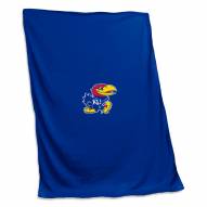 Kansas Jayhawks Sweatshirt Blanket