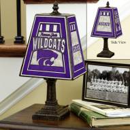 Kansas State Wildcats NCAA Hand-Painted Art Glass Table Lamp