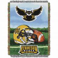 Kennesaw State Owls Home Field Advantage Throw Blanket