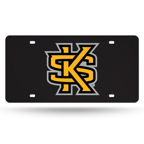 Kennesaw State Owls Laser Cut License Plate