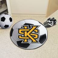 Kennesaw State Owls NCAA Soccer Ball Mat