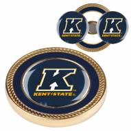Kent State Golden Flashes Challenge Coin with 2 Ball Markers