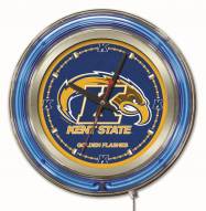 Kent State Golden Flashes Neon Clock