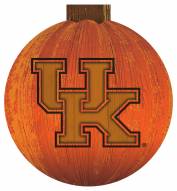 Kentucky Wildcats 12" Halloween Pumpkin Sign