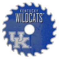 Kentucky Wildcats 12" Rustic Circular Saw Sign