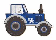 Kentucky Wildcats 12" Tractor Cutout Sign