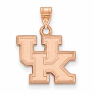 Kentucky Wildcats 14k Rose Gold Small Pendant