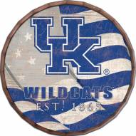 Kentucky Wildcats 16" Flag Barrel Top