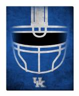 Kentucky Wildcats 16" x 20" Ghost Helmet Canvas Print