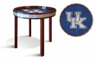 Kentucky Wildcats 24" Barrel Top Side Table