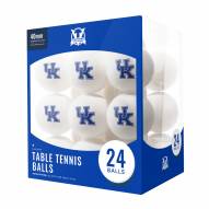 Kentucky Wildcats 24 Count Ping Pong Balls