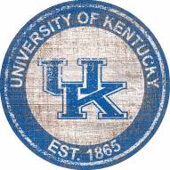 Kentucky Wildcats 24" Heritage Logo Round Sign