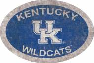 Kentucky Wildcats 46" Team Color Oval Sign