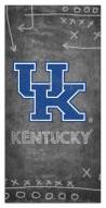 Kentucky Wildcats 6" x 12" Chalk Playbook Sign