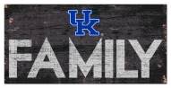 Kentucky Wildcats 6" x 12" Family Sign
